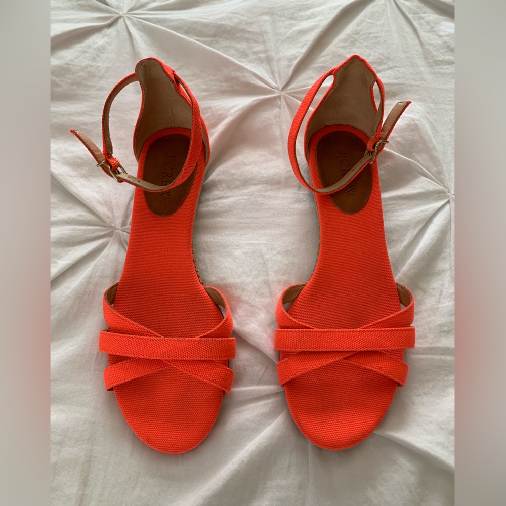 J Crew Mini Wedge Sandal